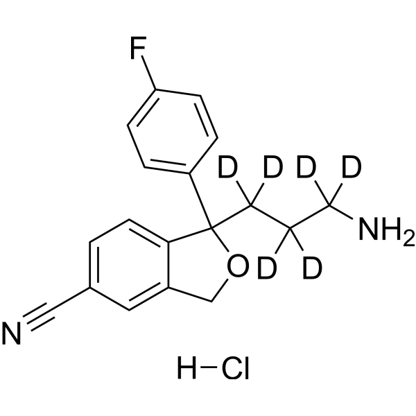 Didesmethylcitalopram-<em>d6</em> hydrochloride