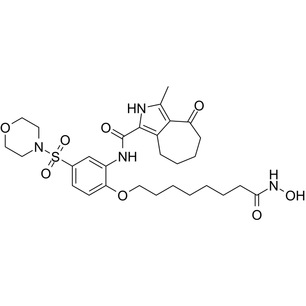HDAC/BET-IN-1 Chemical Structure