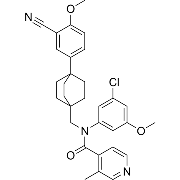 FXR/TGR5 agonist 1 Chemical Structure