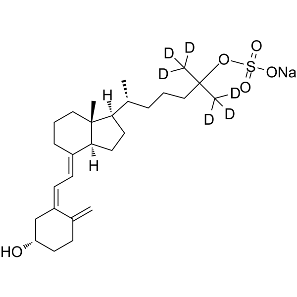 25-Hydroxyvitamin D3 25-sulfate-d6 sodium