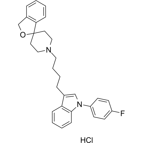 Siramesine hydrochloride Chemical Structure