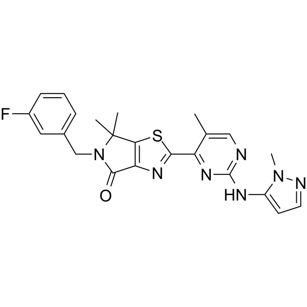 ERK1/2 inhibitor <em>7</em>