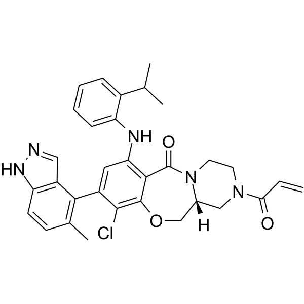 KRAS G12C inhibitor 34 Chemical Structure
