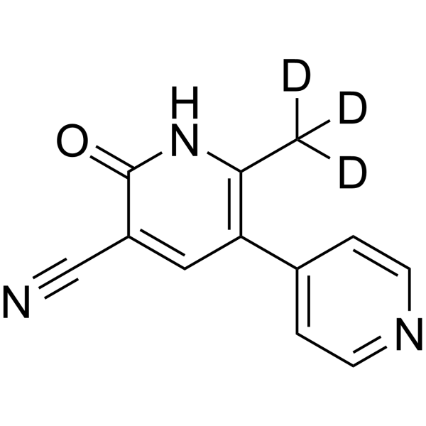 Milrinone-d<sub>3</sub> Chemical Structure