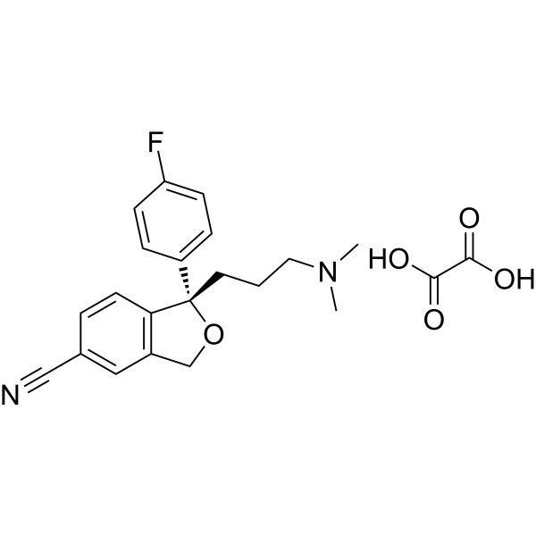 Escitalopram oxalate (Standard) Chemical Structure