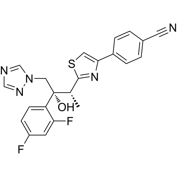 Ravuconazole Chemical Structure