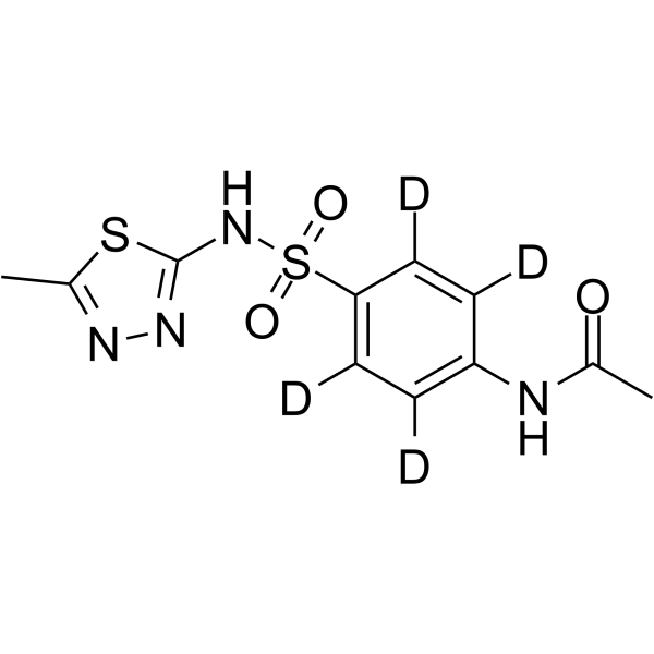 Sulfamethizole N4-acetate-d4