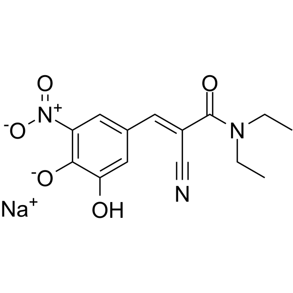 Entacapone sodium salt Chemical Structure