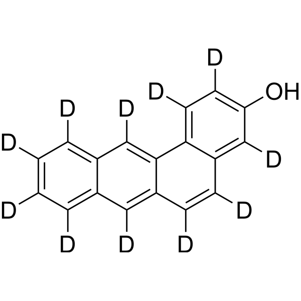 Benz[a]anthracen-3-ol-d<sub>11</sub> Chemical Structure