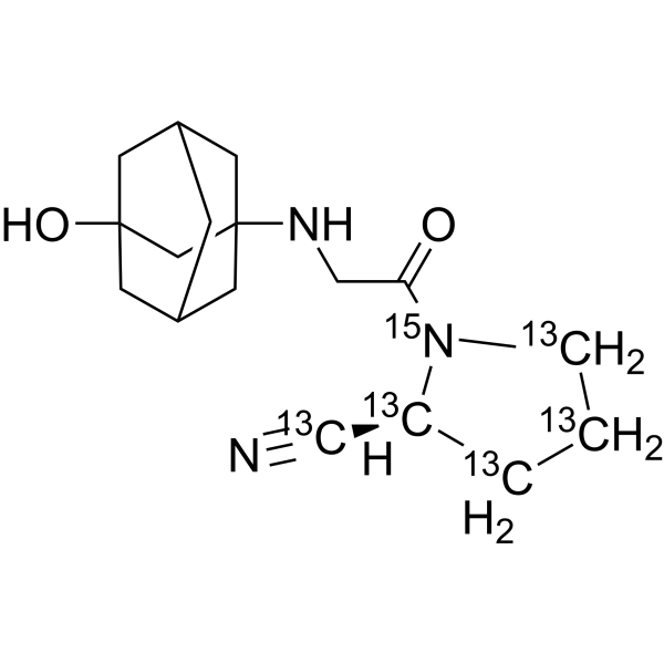 Vildagliptin-13C5,15N