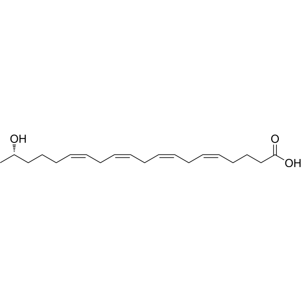 19(S)-HETE Chemical Structure