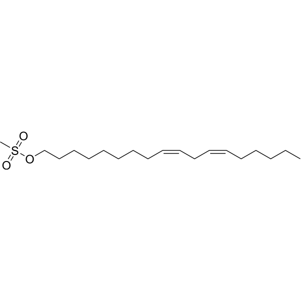 Linoleyl methane sulfonate Chemical Structure