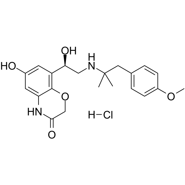 Olodaterol hydrochloride Chemical Structure