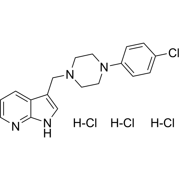 L-745870 trihydrochloride Chemical Structure