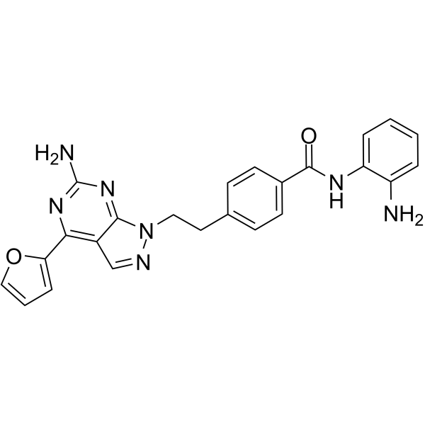 A2AAR/HDAC-IN-1 Chemical Structure