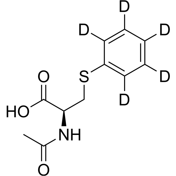 <em>L-Phenylmercapturic</em> acid-d5