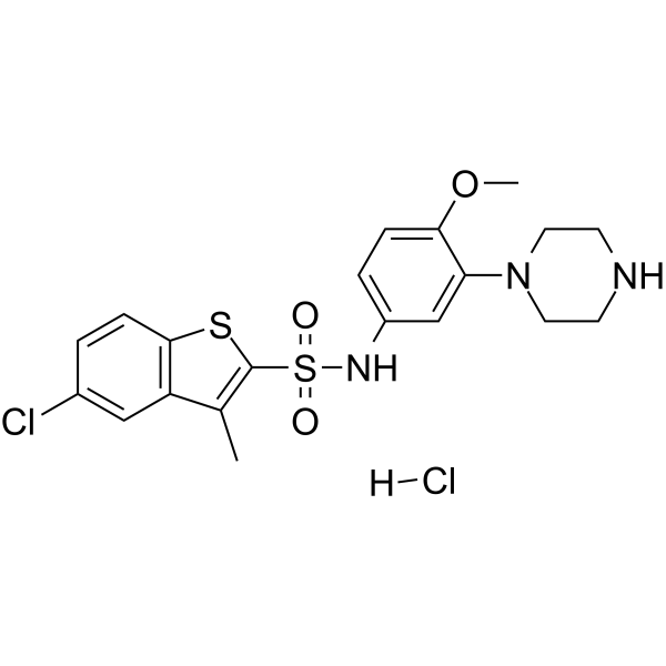 SB 271046 Hydrochloride Chemical Structure