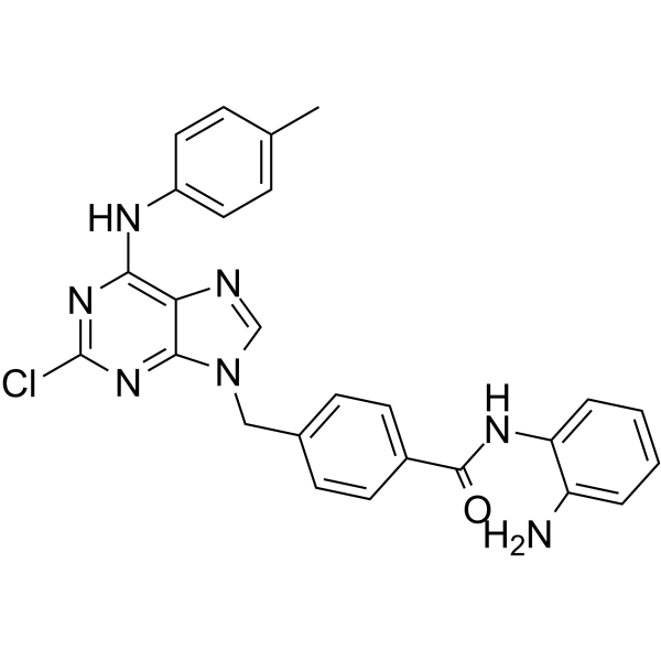 HDAC1/2 and CDK2-IN-1 Chemical Structure