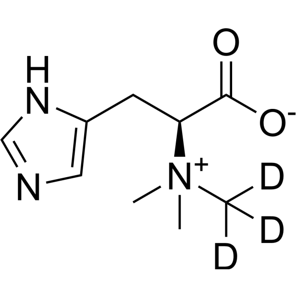 L-Hercynine-d<sub>3</sub> Chemical Structure