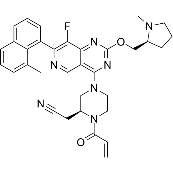 KRAS G12C inhibitor 42 Chemical Structure