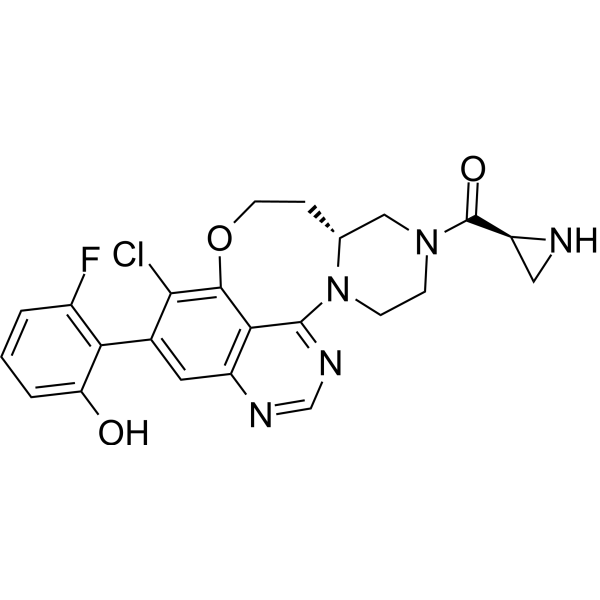 KRAS G12D inhibitor 12 Chemical Structure