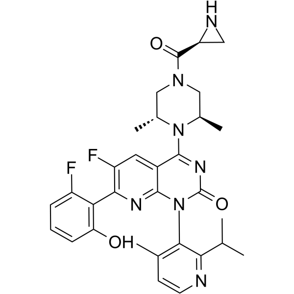 KRAS G12D inhibitor 13 Chemical Structure