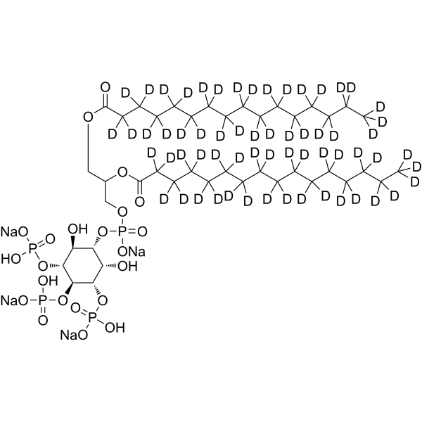 DPPI-3,4,5-P3-d<sub>62</sub> sodium Chemical Structure