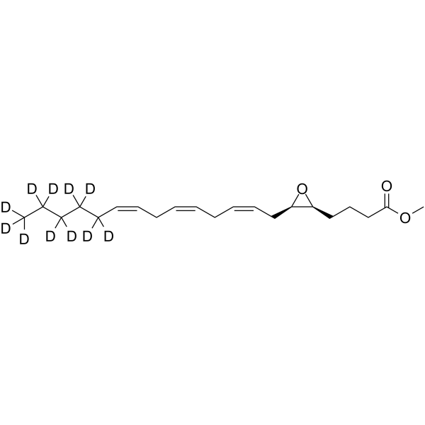 (±)5(6)-EET methyl ester-d11 Chemical Structure