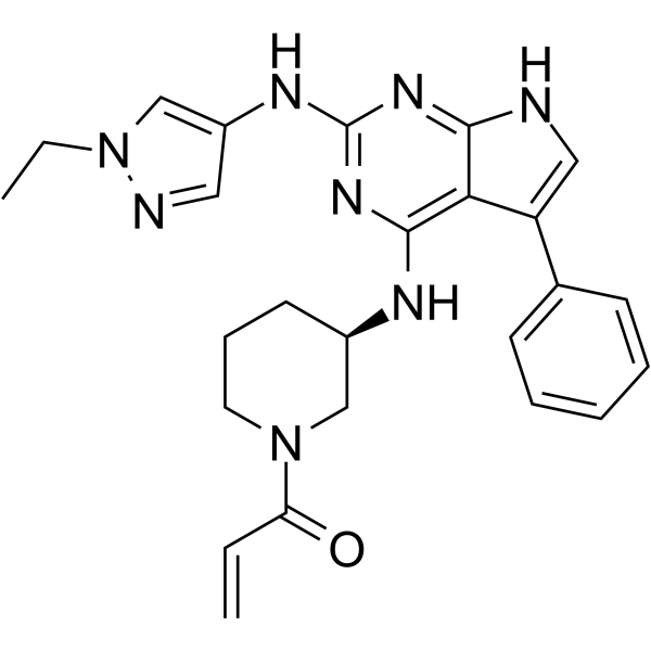 JAK3/BTK-IN-1 Chemical Structure