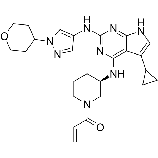 JAK3/BTK-IN-2 Chemical Structure