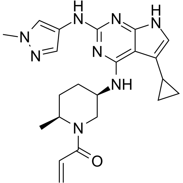 JAK3/BTK-IN-3 Chemical Structure