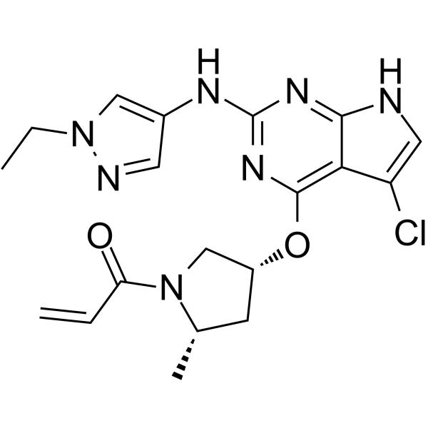 JAK3/BTK-IN-5 Chemical Structure