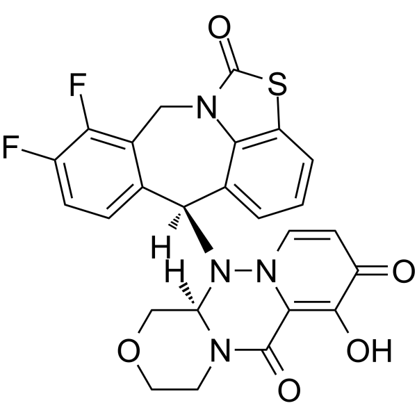Cap-dependent endonuclease-IN-10 Chemical Structure