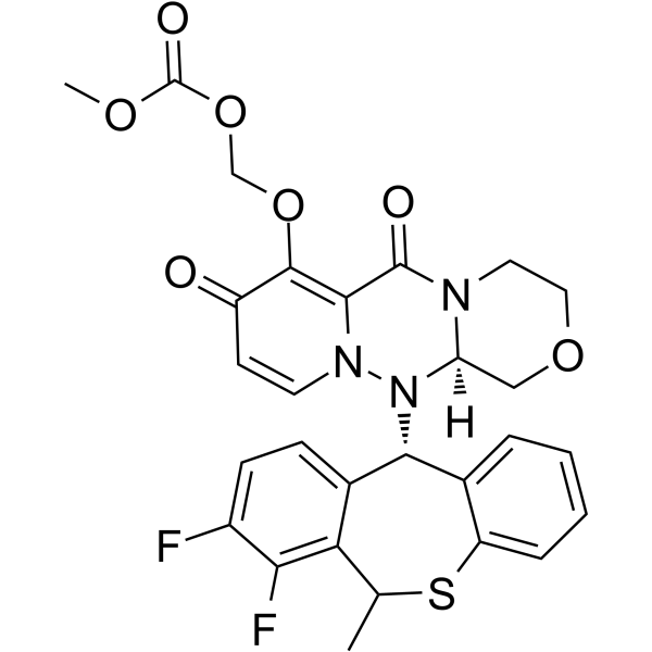 Cap-dependent endonuclease-IN-16 Chemical Structure