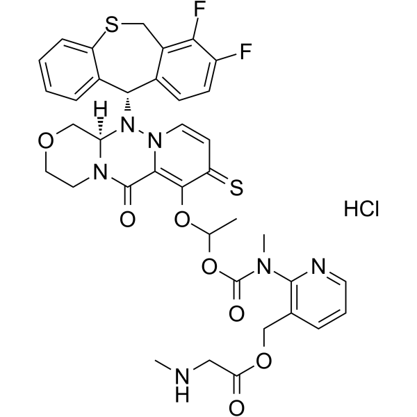 Cap-dependent endonuclease-IN-22 Chemical Structure
