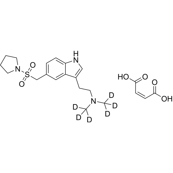 Almotriptan-<em>d6</em> maleate
