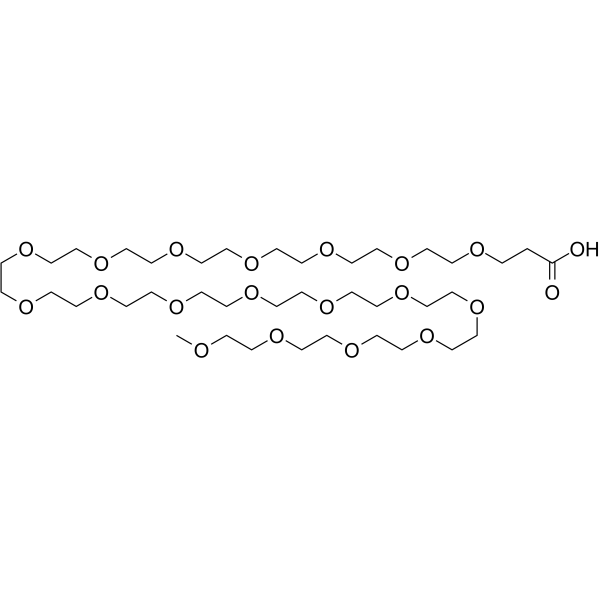 m-PEG18-acid Chemical Structure