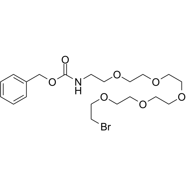 Cbz-PEG5-Br Chemical Structure