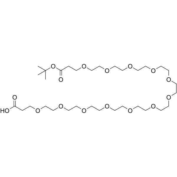 Acid-PEG12-<em>t</em>-butyl ester