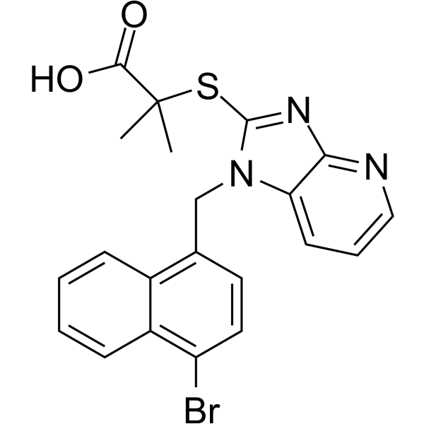URAT1 inhibitor 2 Chemical Structure