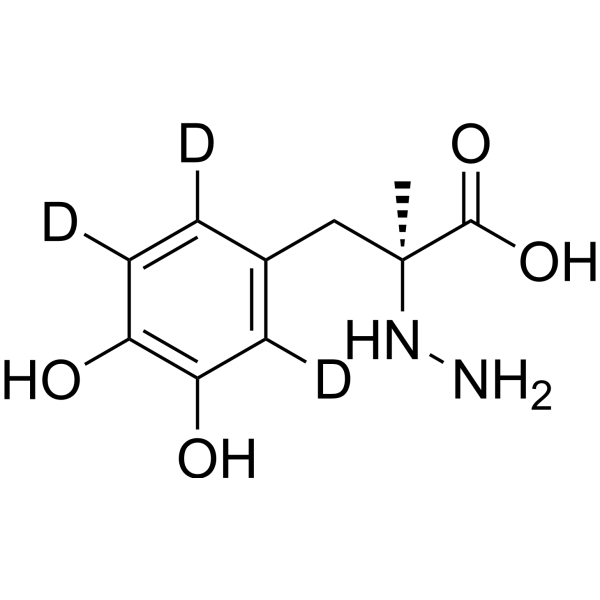 Carbidopa-d<sub>3</sub> Chemical Structure