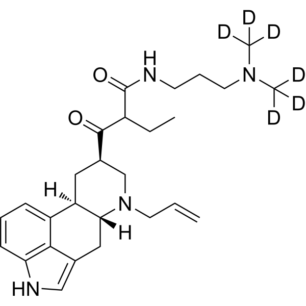 <em>Cabergoline</em> isomer-d6