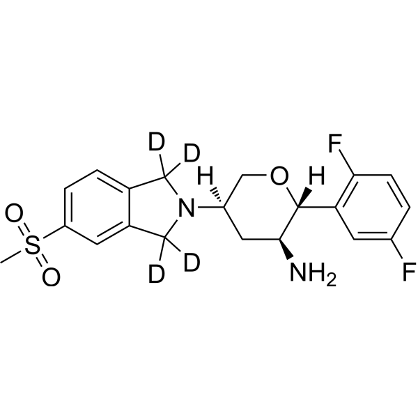 KL140061A-d<sub>4</sub> Chemical Structure