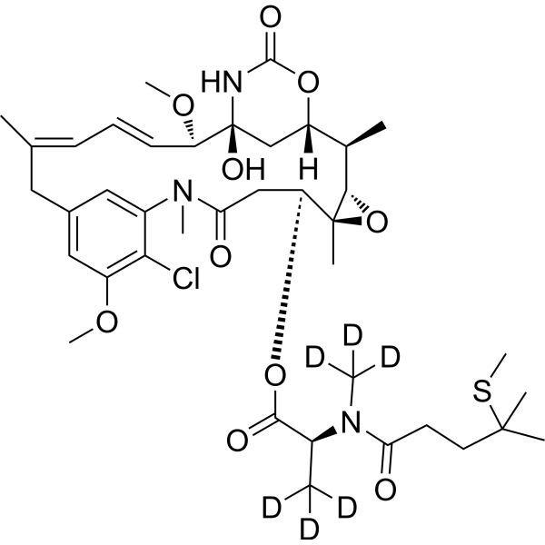 Maytansinoid DM4 impurity 3-d<sub>6</sub> Chemical Structure