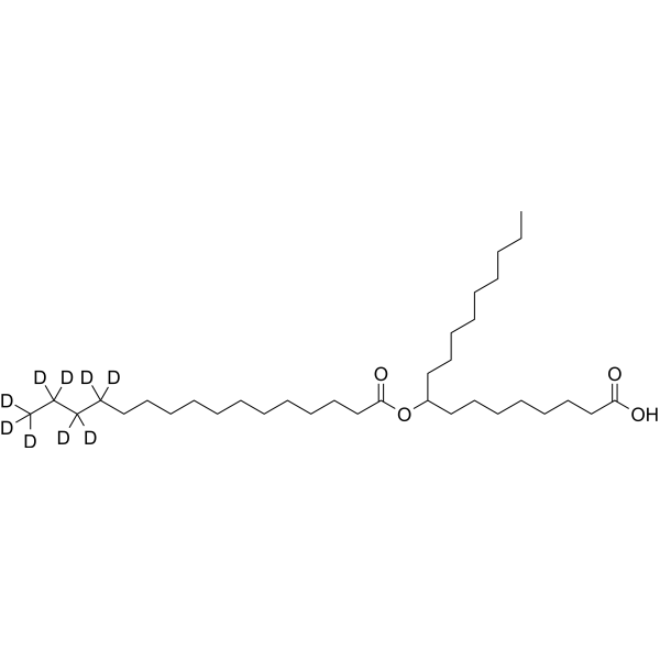 9-PAHSA-d9 Chemical Structure
