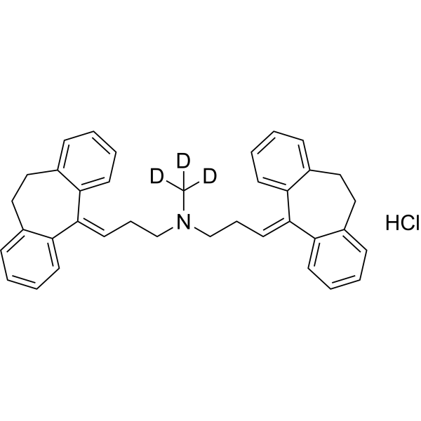Nortriptyline impurity 3-d<sub>3</sub> hydrochloride Chemical Structure