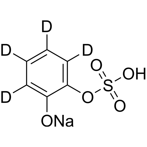 Catechol sulfate-d<sub>4</sub> sodium Chemical Structure
