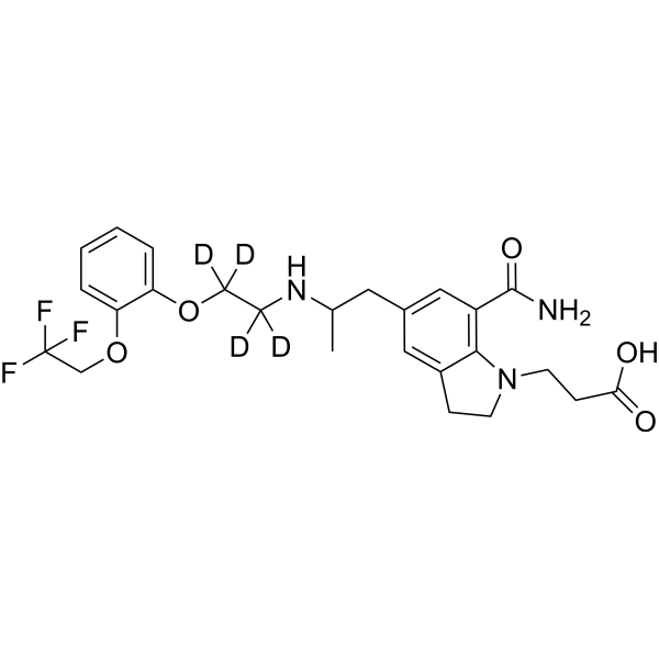 Silodosin metabolite-d4