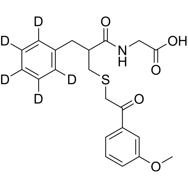 Thiorphan methoxyacetophenone-d<sub>5</sub> Chemical Structure
