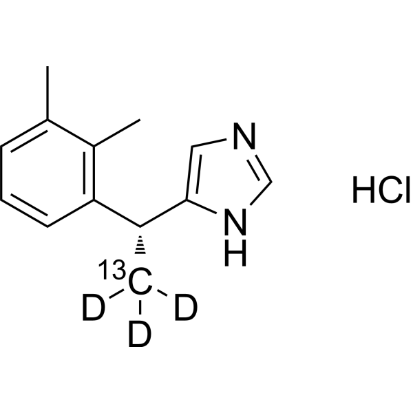 Levomedetomidine-<em>13</em><em>C,d</em><em>3</em> hydrochloride